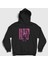Unisex Siyah Rose Lil Peep Kapüşonlu Sweatshirt 1