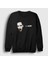 Unisex Siyah MM Marilyn Manson Sweatshirt 1