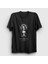 Unisex Siyah Upside Down Marilyn Manson T-Shirt 1