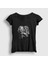 Kadın Siyah Tattoo Marilyn Monroe T-Shirt 1