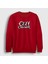 Unisex Kırmızı Logo Ozzy Osbourne Sweatshirt 1