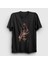 Unisex Siyah Les Paul Guns N' Roses Slash T-Shirt 1