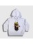 Unisex Çocuk Beyaz Crown The Notorious BIG Kapüşonlu Sweatshirt 1