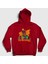 Unisex Kırmızı King The Notorious BIG Kapüşonlu Sweatshirt 1