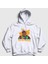 Unisex Beyaz King The Notorious BIG Kapüşonlu Sweatshirt 1