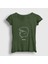 Kadın Haki Neon The Notorious BIG T-Shirt 1