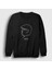 Unisex Siyah Neon The Notorious BIG Sweatshirt 1