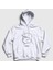 Unisex Beyaz Neon The Notorious BIG Kapüşonlu Sweatshirt 1