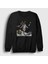 Unisex Siyah Astronaut Astroworld Travis Scott Sweatshirt 1