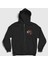 Unisex Siyah Cactus Jack Astroworld Travis Scott Fermuarlı Kapüşonlu Sweatshirt 1