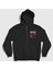 Unisex Siyah Lightning Astroworld Travis Scott Fermuarlı Kapüşonlu Sweatshirt 1