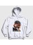 Unisex Beyaz Smoke Astroworld Travis Scott Kapüşonlu Sweatshirt 1