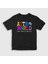 Unisex Çocuk Siyah Astroworld V3 Travis Scott T-Shirt 1