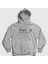Unisex Gri Astroworld V4 Travis Scott Kapüşonlu Sweatshirt 1