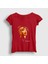 Kadın Kırmızı Angel Tupac Shakur T-Shirt 1