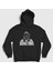Unisex Siyah Pray Tupac Shakur Kapüşonlu Sweatshirt 1