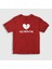 Unisex Çocuk Kırmızı Broken Heart XXXTentacion T-Shirt 1