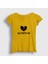 Kadın Sarı Broken Heart XXXTentacion T-Shirt 1