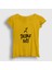 Kadın Sarı People Suck XXXTentacion T-Shirt 1