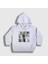 Unisex Çocuk Beyaz Three XXXTentacion Kapüşonlu Sweatshirt 1