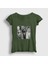 Kadın Haki Three XXXTentacion T-Shirt 1