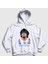 Unisex Beyaz Futbol Sky Maradona Kapüşonlu Sweatshirt 1