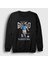 Unisex Siyah Futbol Sut Maradona Sweatshirt 1
