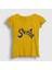 Kadın Sarı Logo Ghost T-Shirt 1