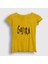 Kadın Sarı Logo Gojira T-Shirt 1