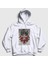 Unisex Beyaz The Link Gojira Kapüşonlu Sweatshirt 1