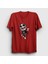 Unisex Kırmızı Bonesy Gorillaz T-Shirt 1