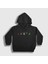 Unisex Çocuk Siyah Four Colors Gorillaz Kapüşonlu Sweatshirt 1