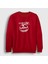 Unisex Kırmızı Logo Gorillaz Sweatshirt 1