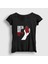 Kadın Siyah American Idiot Green Day T-Shirt 1