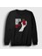 Unisex Siyah American Idiot Green Day Sweatshirt 1