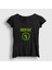 Kadın Siyah Warning Green Day T-Shirt 1