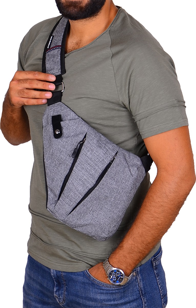 Strong Bag Strong Tek Omuz Çapraz Askılı Göğüs ve Sırt Çantası,body Bag Çanta