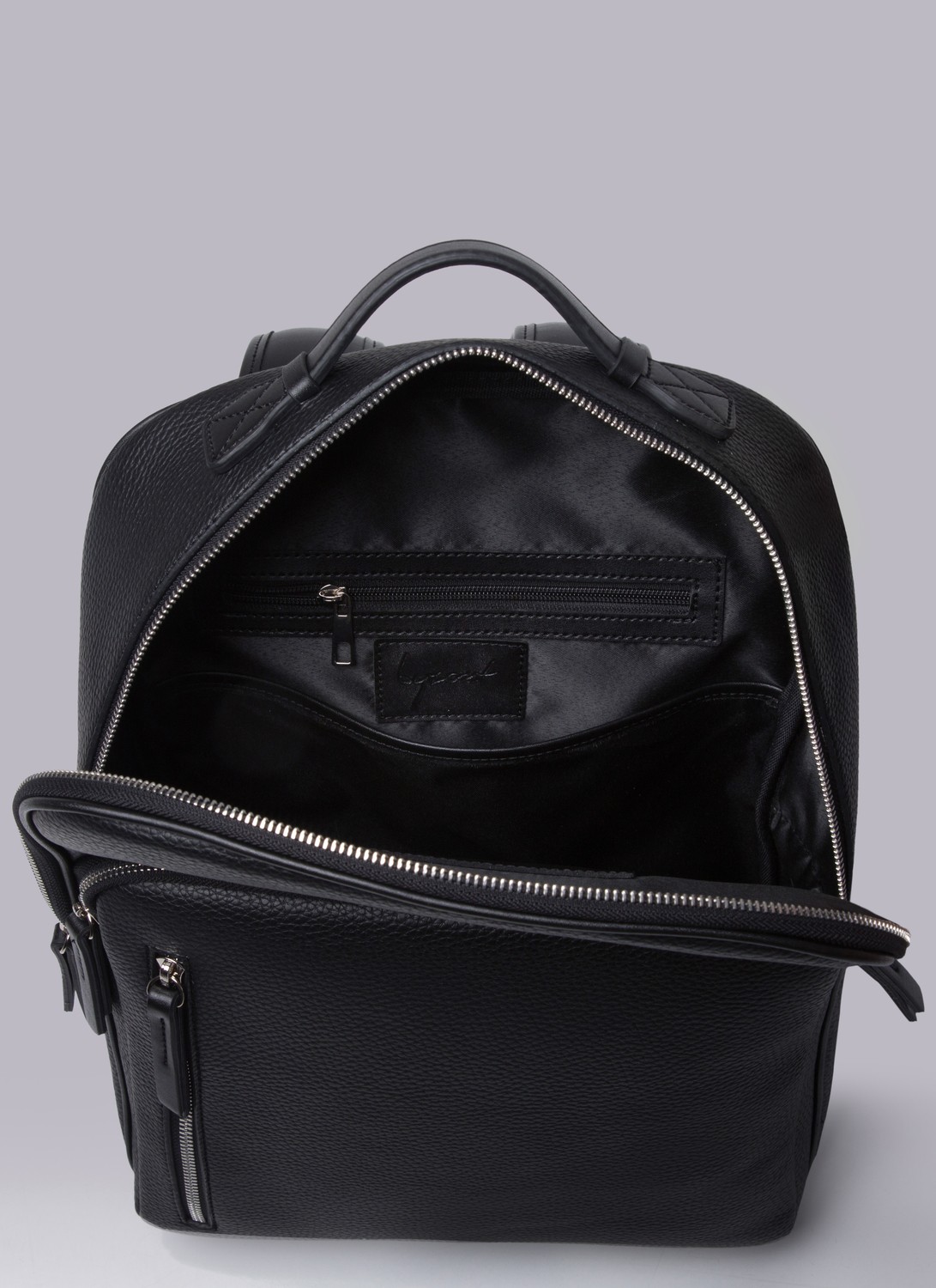 BYZ-220 Siyah Erkek Sırt Çantası 39X32X15 cm görsel 4