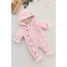 Babymod Ayıcık Figürlü Welsoft Peluş Astronot Kız Bebek Tulum