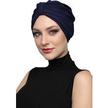 ELYSIANfidan Kelebek Astarlı Hazır Türban Tesettür Havuz Bonesi