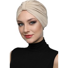 ELYSIANfidan Kelebek Astarlı Hazır Türban Tesettür Havuz Bonesi