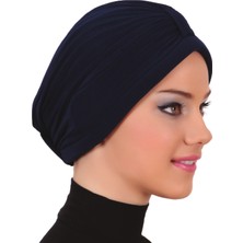 ELYSIANfidan Bantlı Hazır Türban Tesettür Havuz Bonesi