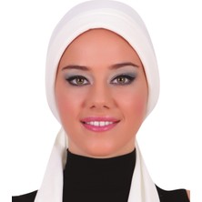 Fidan Bone Bağlamalı Hazır Türban Tesettür Bone