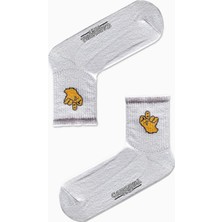 Carnaval Socks Parmak Desenli Renkli Spor Çorap