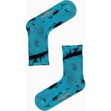 Carnaval Socks Gece Mavisi Batik Spor Çorap