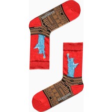 Carnaval Socks 7'li Art Socks Desenli Renkli Çorap Set