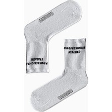 Carnaval Socks Professional Stalker Yazılı Desenli Renkli Spor Çorap
