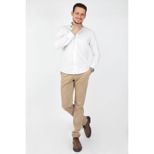 Balins Fleto Cep Gabardin Pantolon Bej