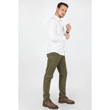 Balins Fleto Cep Gabardin Pantolon Haki