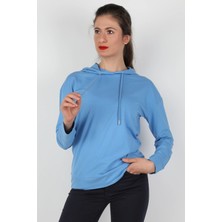 Balins Kapüşonlu Sweatshirt Mavi